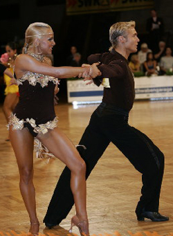 Krystian Radziejowski i Sylwia Maczek - samba